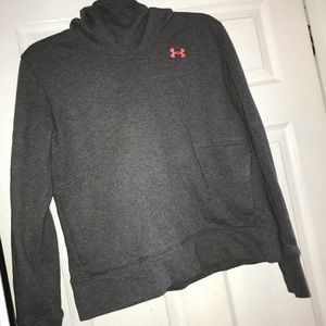 UA long neck hoodie